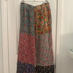 NATURAL LIFE Colorful Patchwork Pants